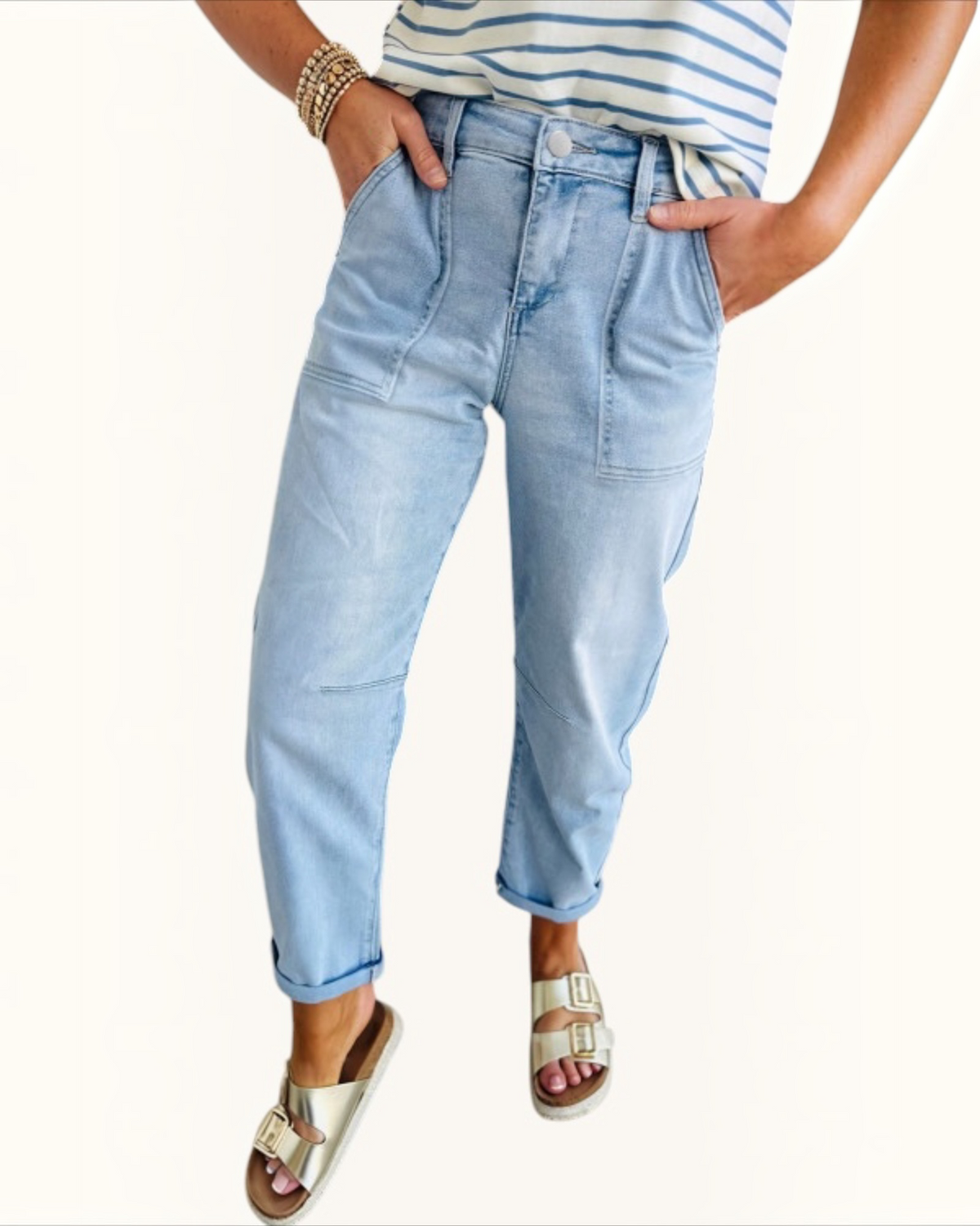 West End Barrel Jeans