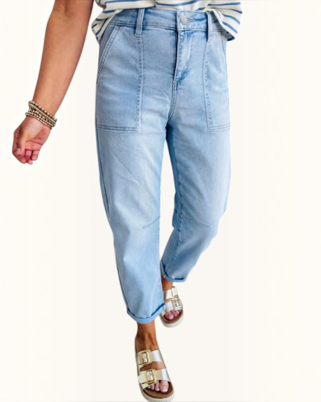 West End Barrel Jeans