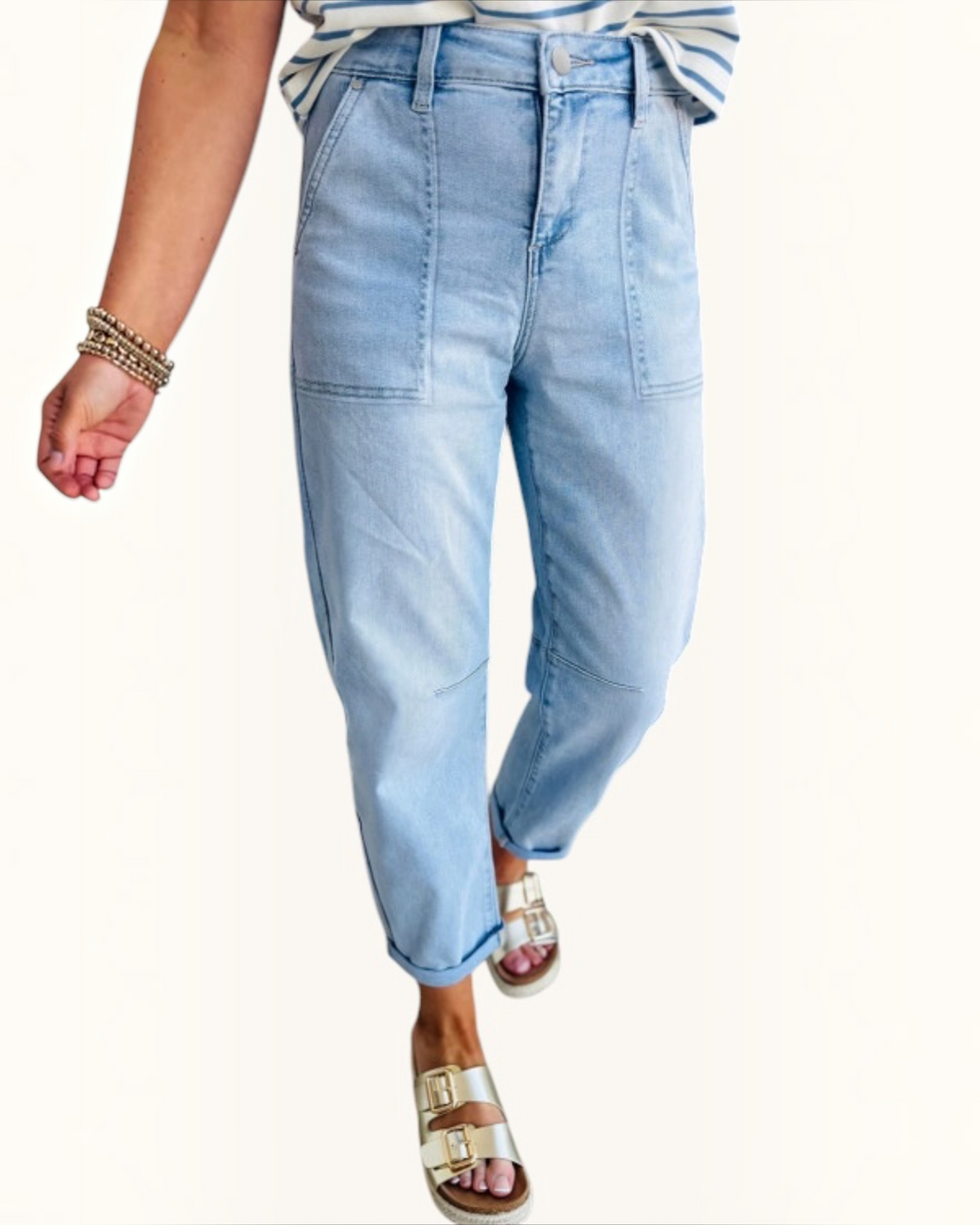 West End Barrel Jeans